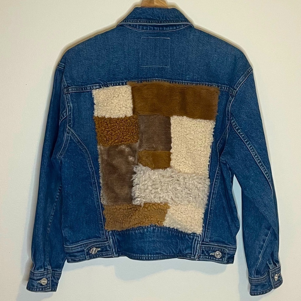 MOTHER Superior The Back Road Jacket in Running with Scissors Size Small - Picture 6 of 16